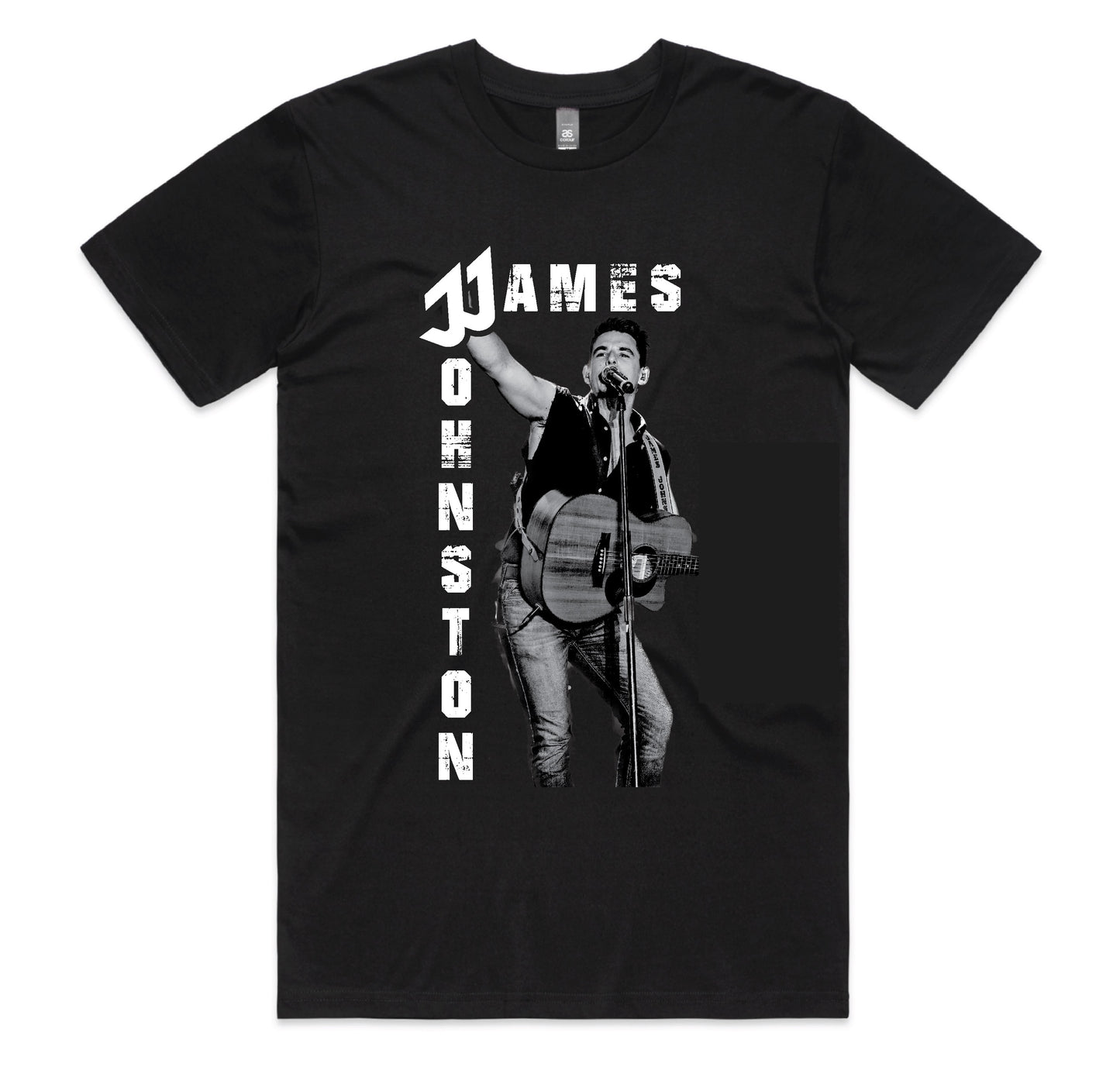 Unisex | Black T-Shirt - James Johnston Image T-Shirt