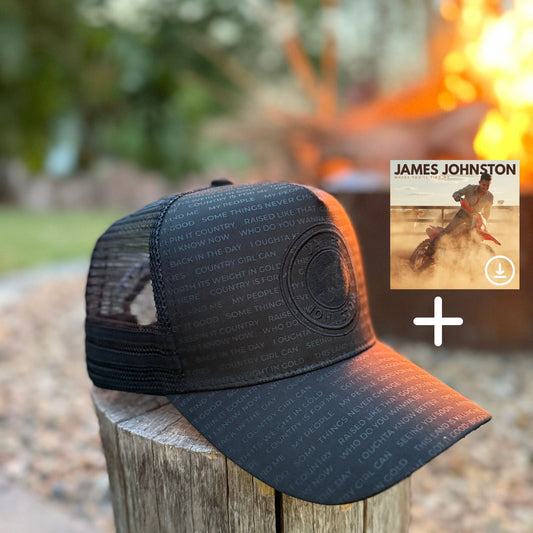 JJ BLACK TRUCKER CAP + $0.99 Digital Album Download