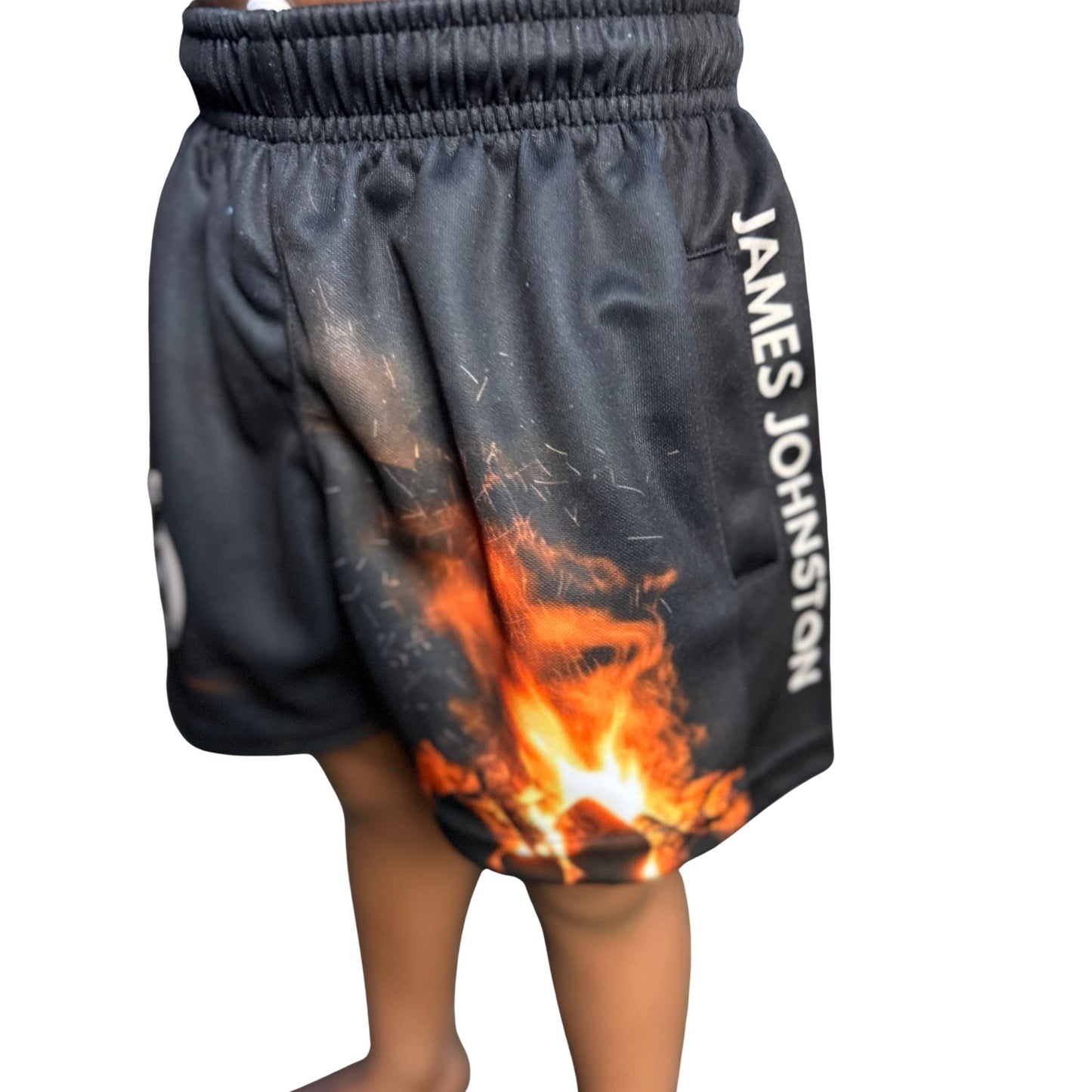 JJ (KIDS) CAMPFIRE FOOTY SHORTS (LIMITED EDITION) + $0.99 Digital Album Download