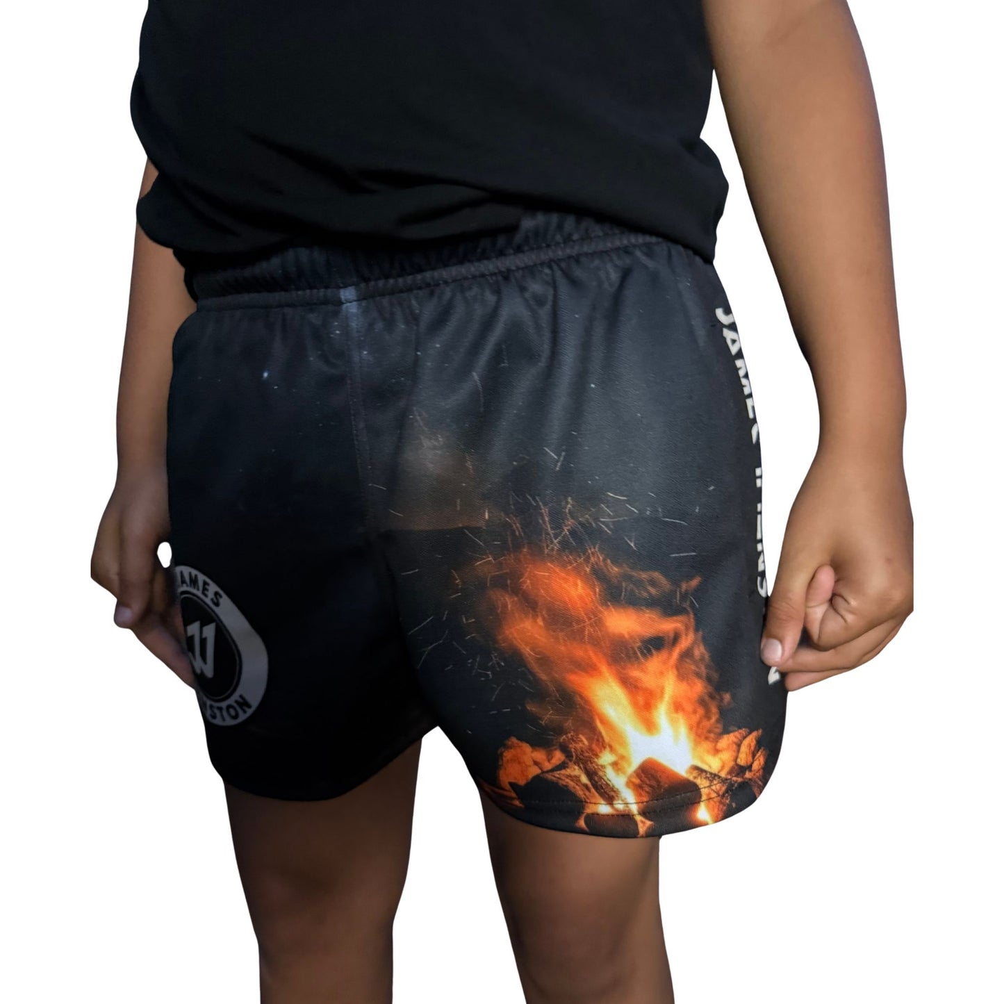 JJ (KIDS) CAMPFIRE FOOTY SHORTS (LIMITED EDITION) + $0.99 Digital Album Download
