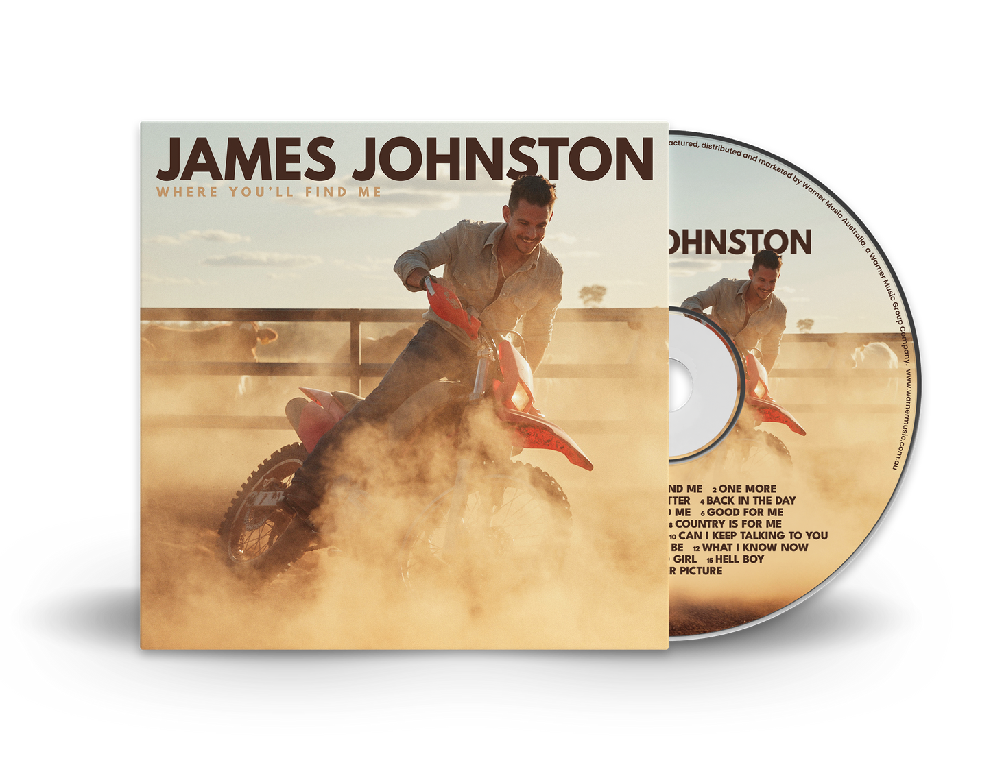 WHERE YOU'LL FIND ME (ALBUM) - CD