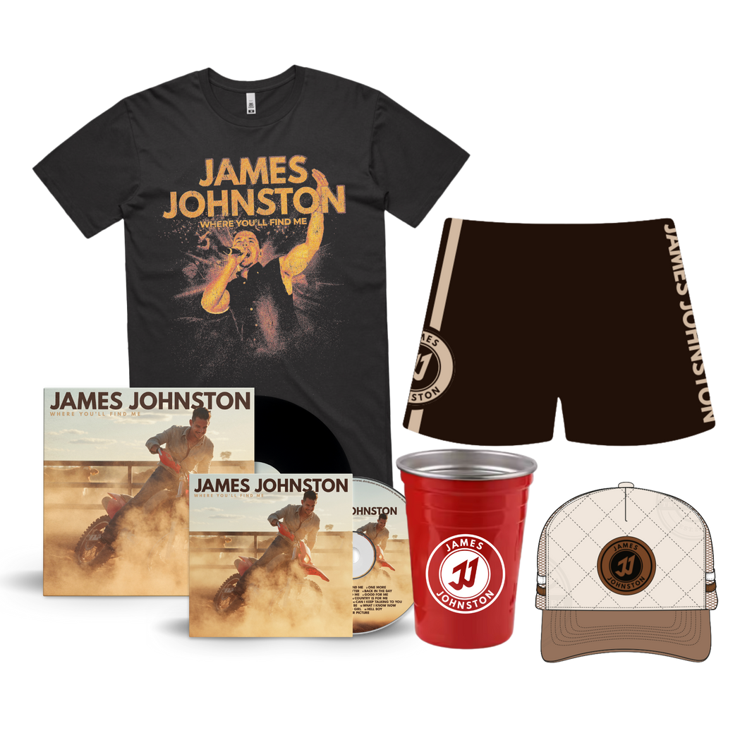 EVERYTHING IN THIS ONE BUNDLE – JAMES JOHNSTON MERCH