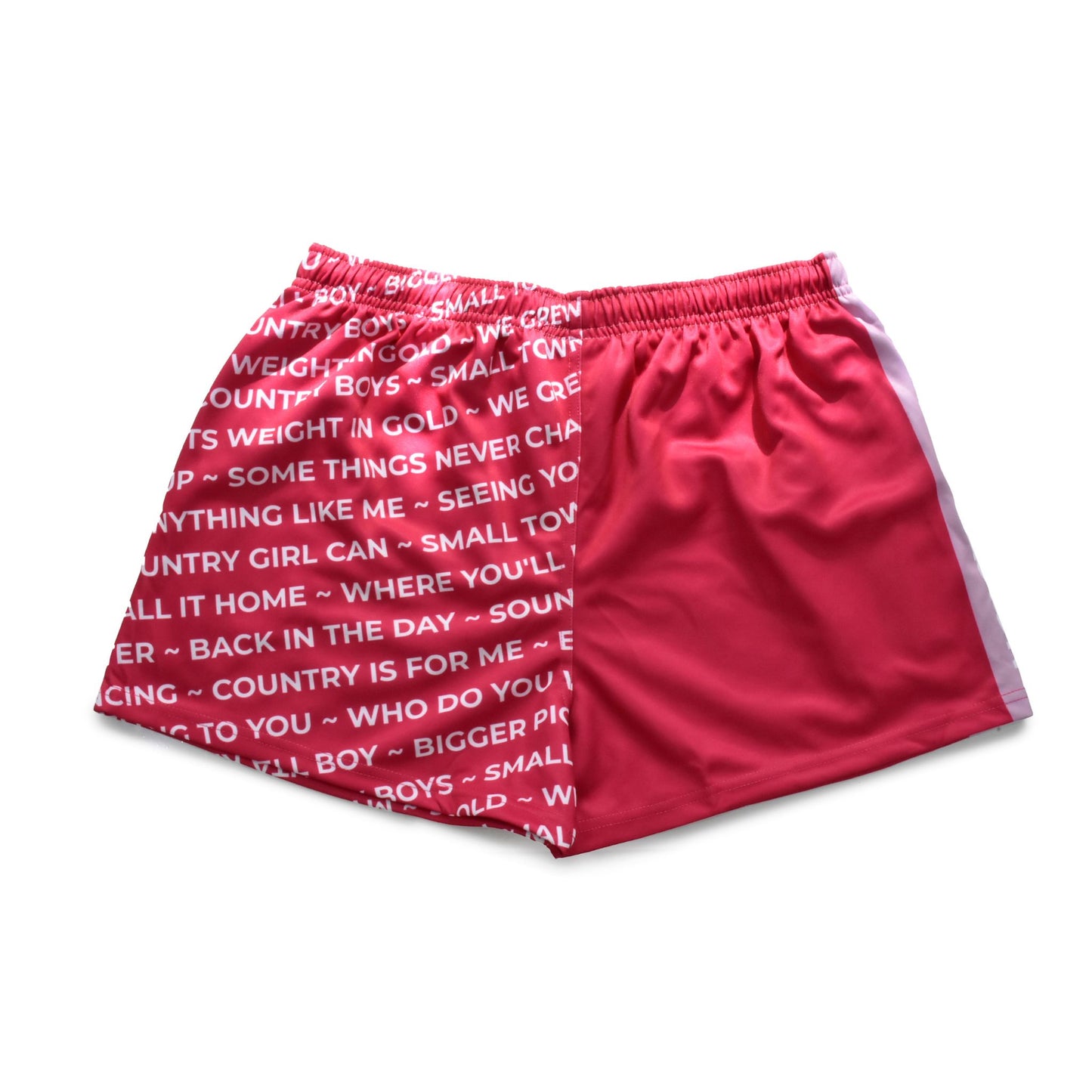 JJ (KIDS) PINK FOOTY SHORTS + $0.99 Digital Album Download